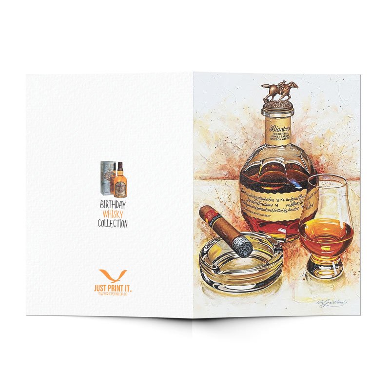Поздравителна картичка Уиски | shop.qrmedia.bg