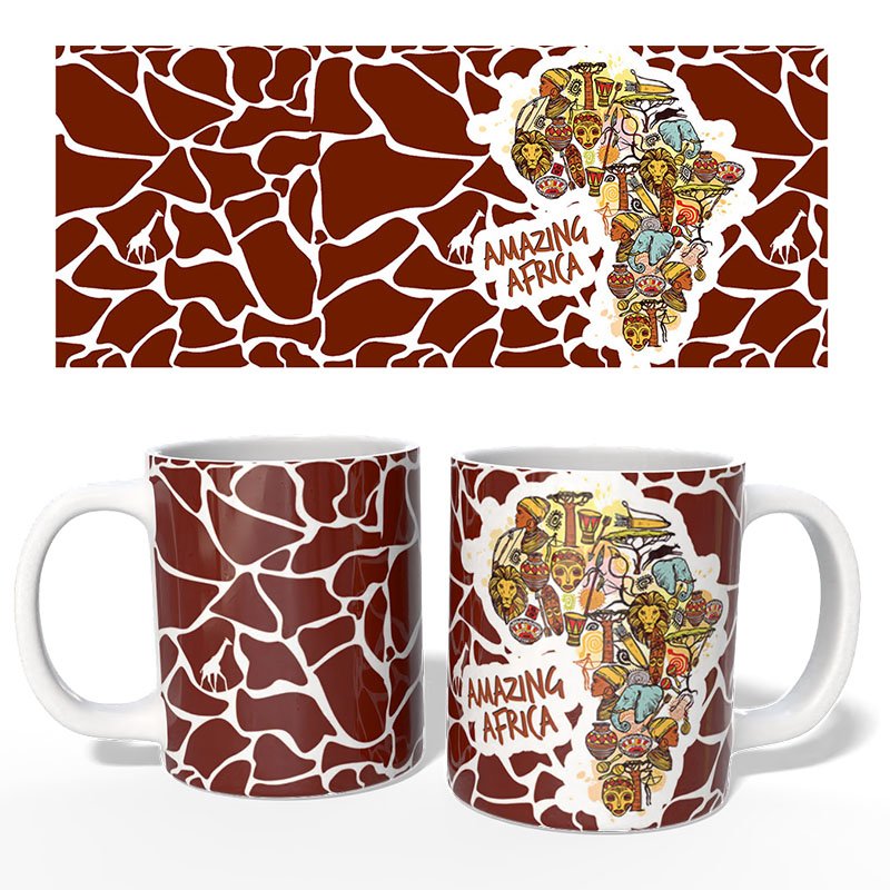 Чаша със снимка Африка | shop.qrmedia.bg