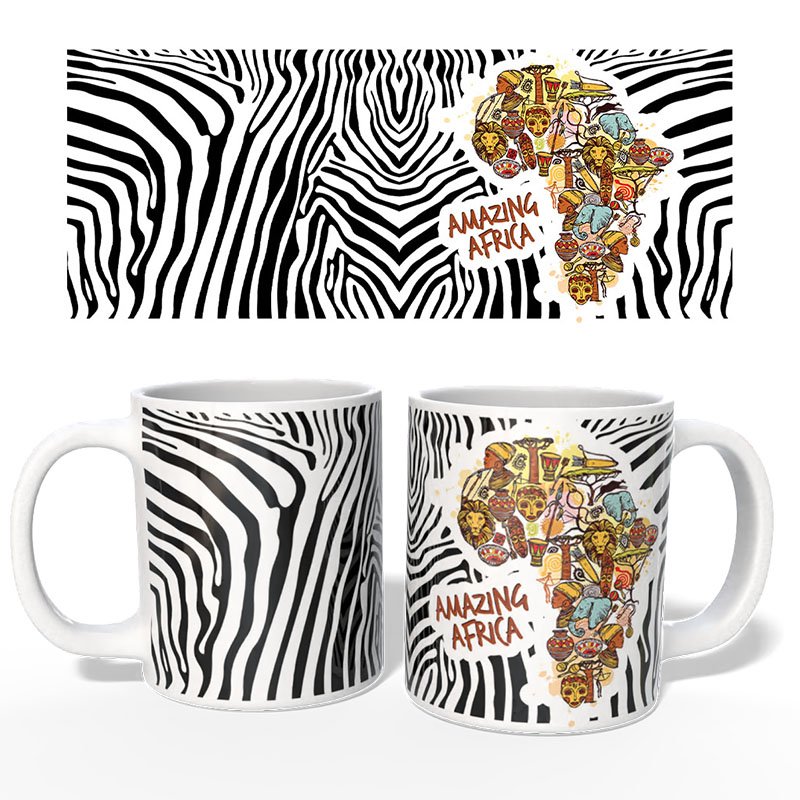 Чаша със снимка Африка | shop.qrmedia.bg