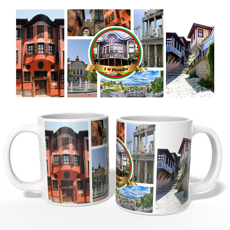 Чаша със снимка Градове | shop.qrmedia.bg