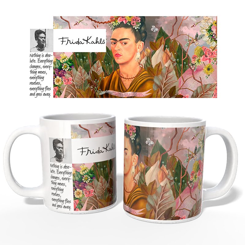 Чаша със снимка Фрида Кало | shop.qrmedia.bg