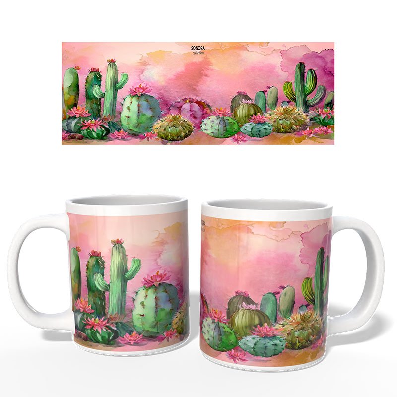 Чаша със снимка Кактуси | shop.qrmedia.bg