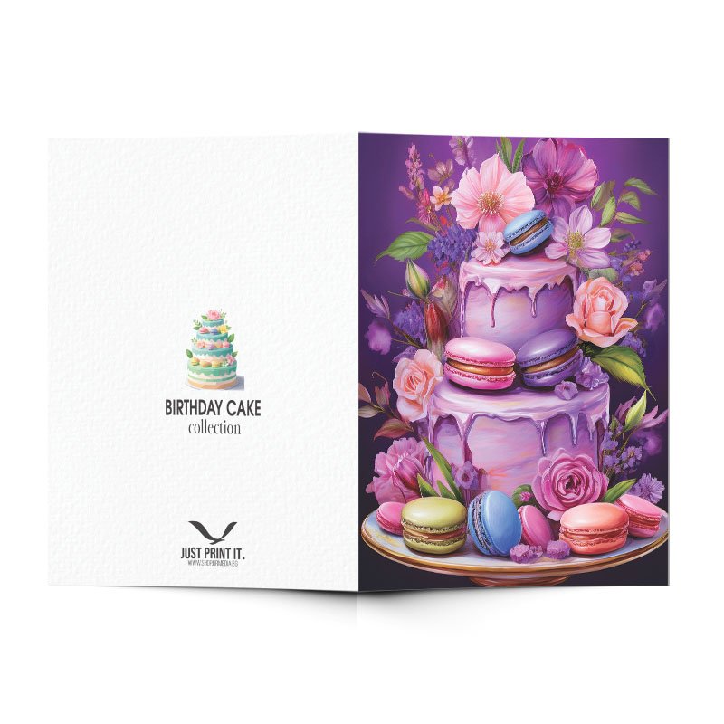 Поздравителна картичка Торта | shop.qrmedia.bg