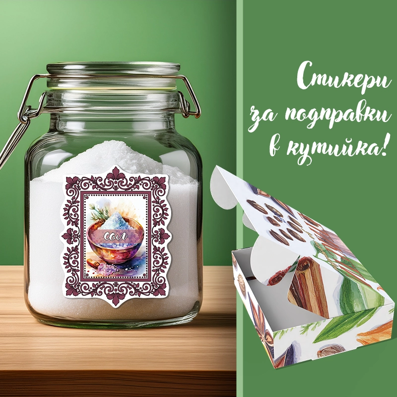Етикети за подправки - Серия 3 | shop-qrmedia.bg