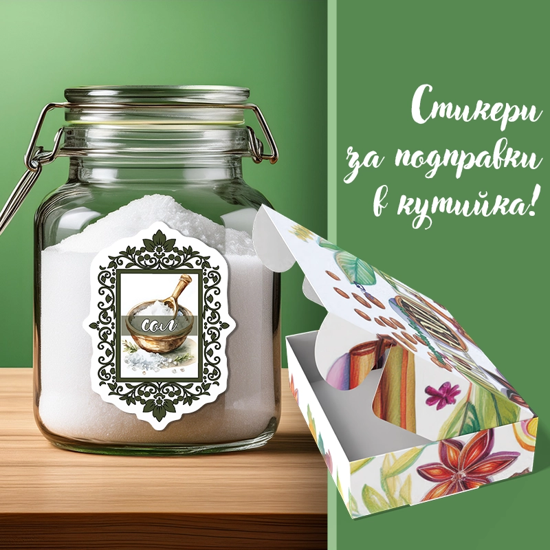Етикети за подправки - Серия 4 | shop-qrmedia.bg