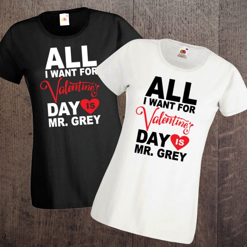 Тениска 50 SHADES OF GRAY | shop.qrmedia.bg