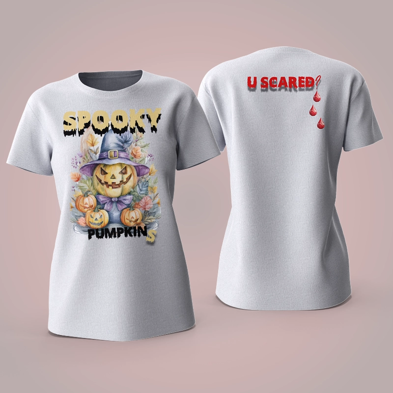 Тениска HALLOWEEN PUMPKINS | shop.qrmedia.bg