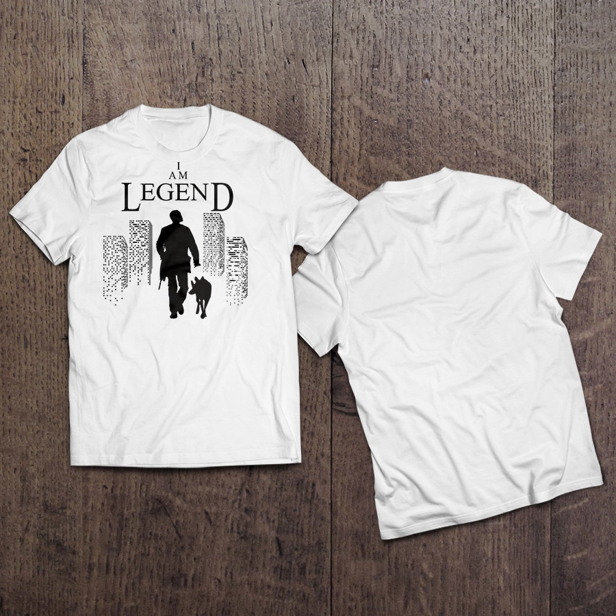Тениска I AM LEGEND | shop.qrmedia.bg
