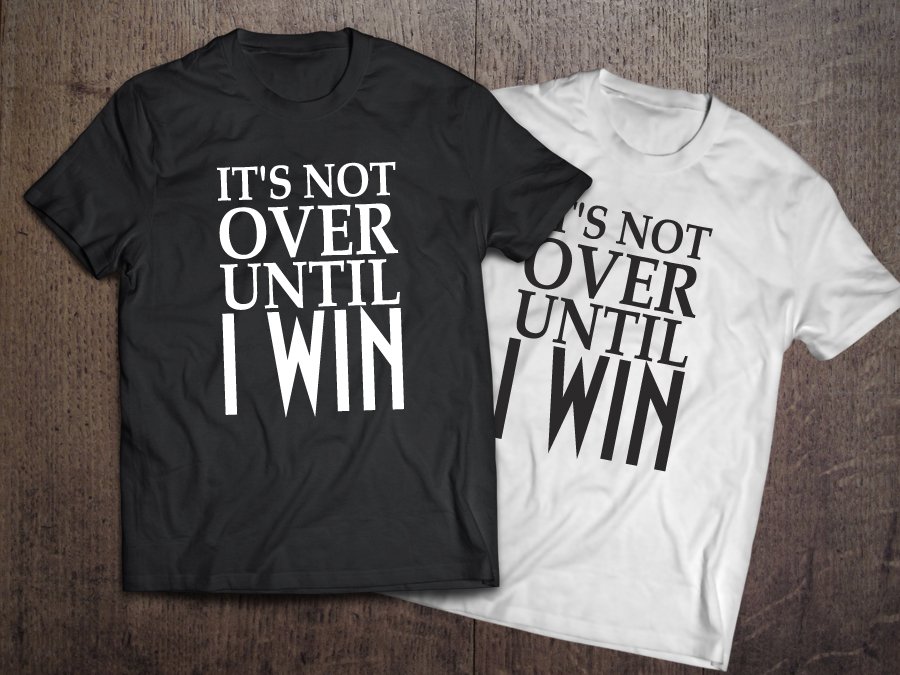 Тениска I WIN | shop.qrmedia.bg