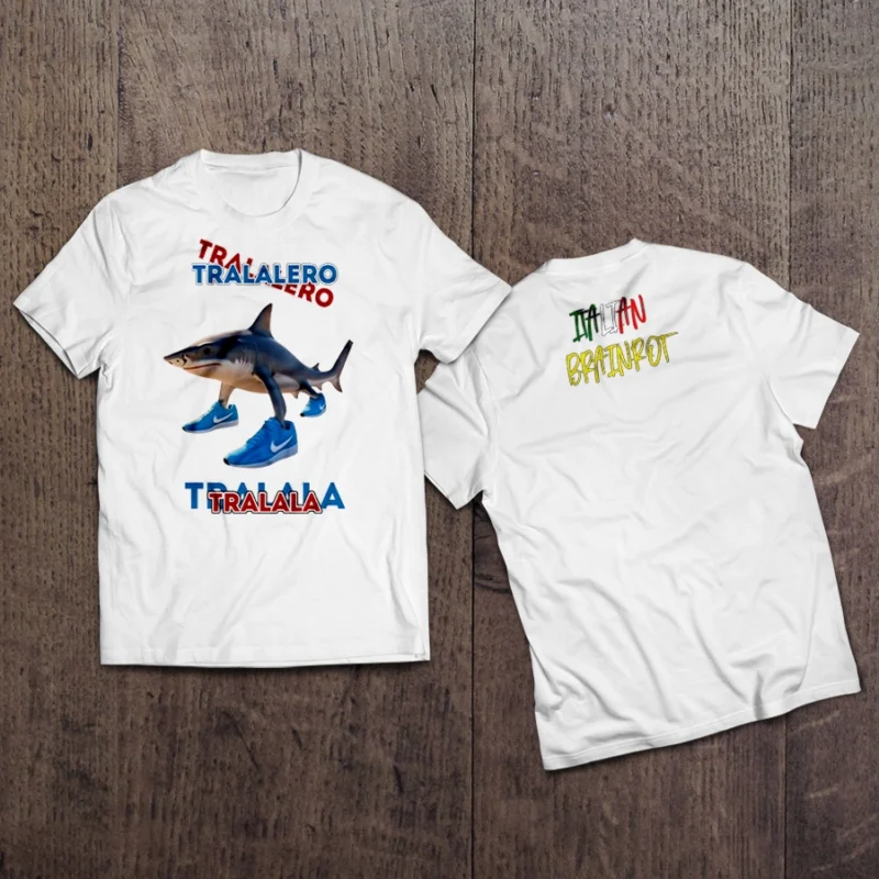 Тениска Тралалеро Тралала | shop.qrmedia.bg
