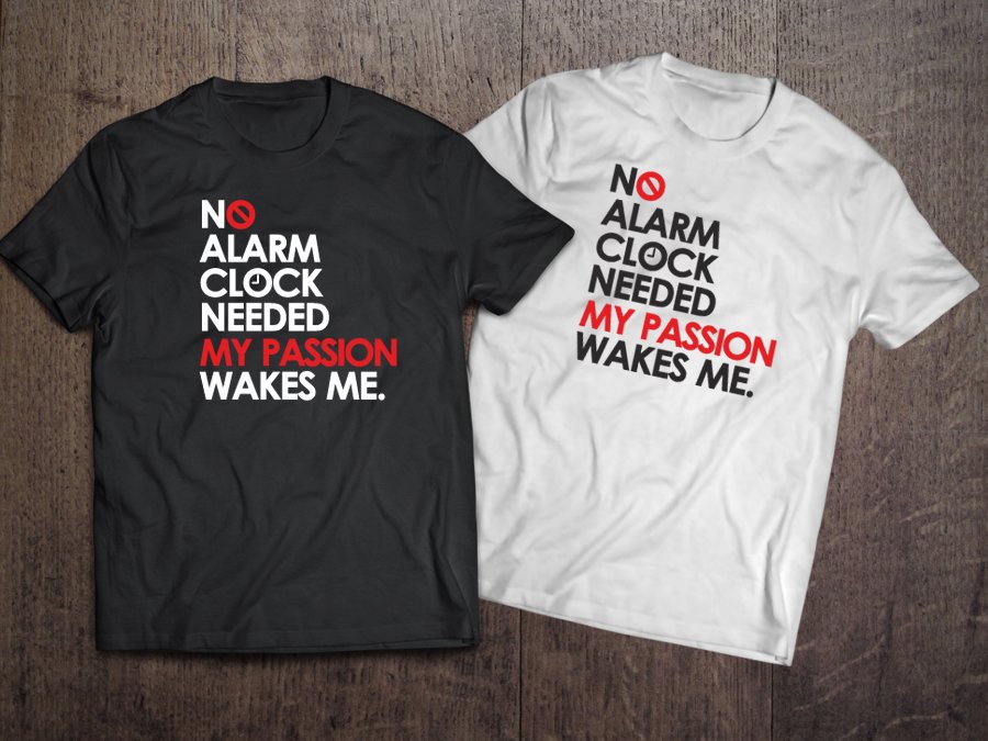 Тениска NO ALARM | shop.qrmedia.bg