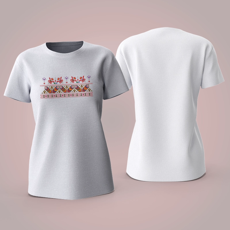 Тениска с шевица | shop.qrmedia.bg