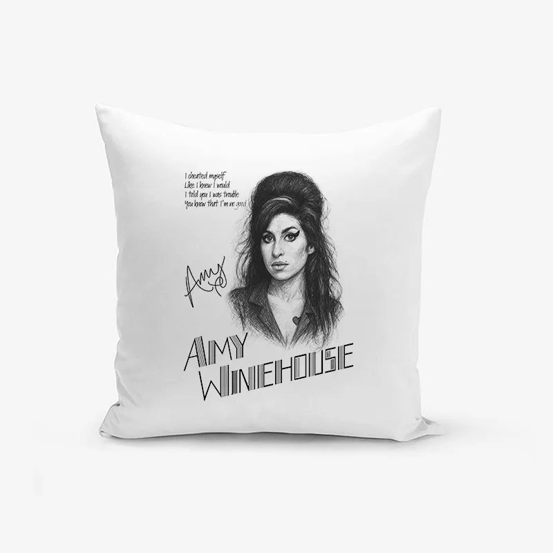 Възглавница Amy Winehouse 01 | shop.qrmedia.bg