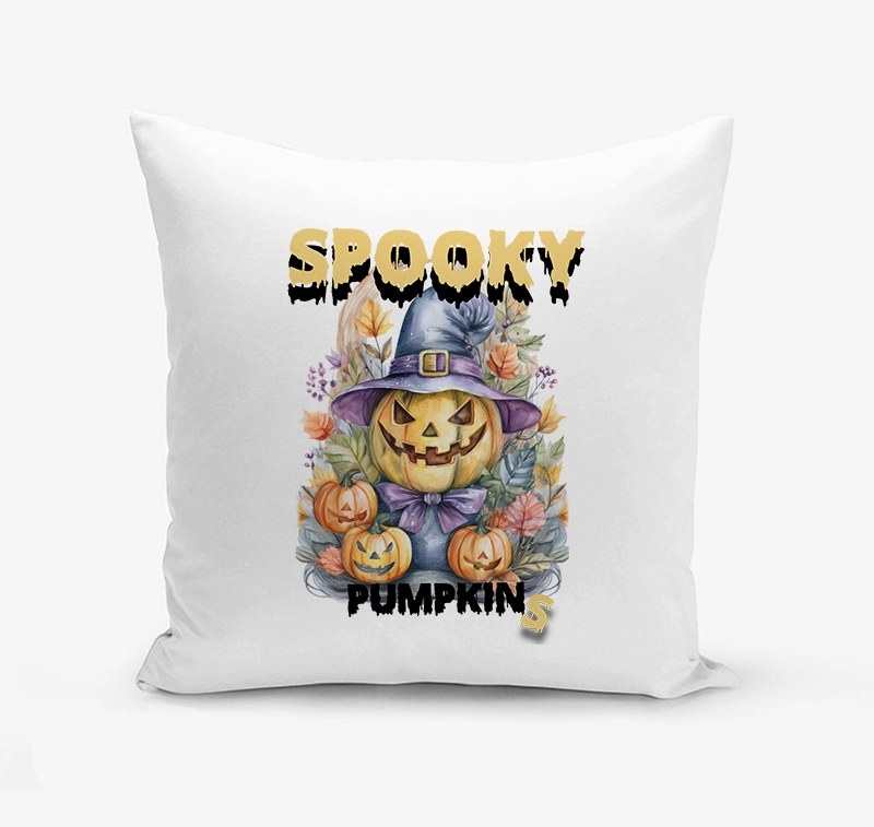 Възглавница HALLOWEEN PUMPKINS | shop.qrmedia.bg