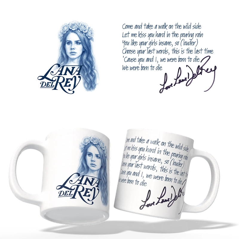 Чаша Lana Del Rey №1 | shop.qrmedia.bg