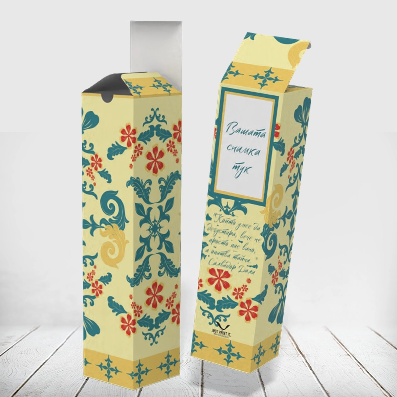 Кутия за вино ЕЛЕГАНТНИ ОРНАМЕНТИ - 02 | shop.qrmedia.bg