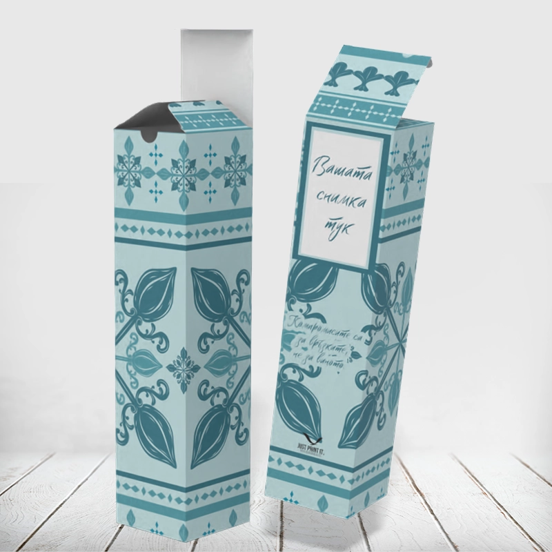 Кутия за вино ЕЛЕГАНТНИ ОРНАМЕНТИ - 03 | shop.qrmedia.bg