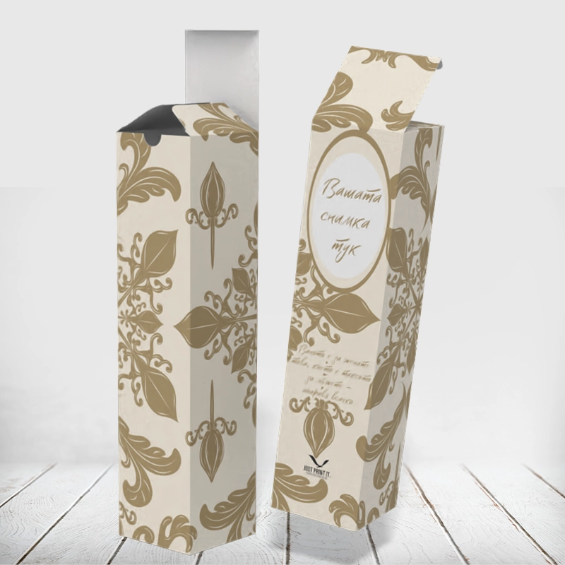 Кутия за вино ЕЛЕГАНТНИ ОРНАМЕНТИ - 04 | shop.qrmedia.bg