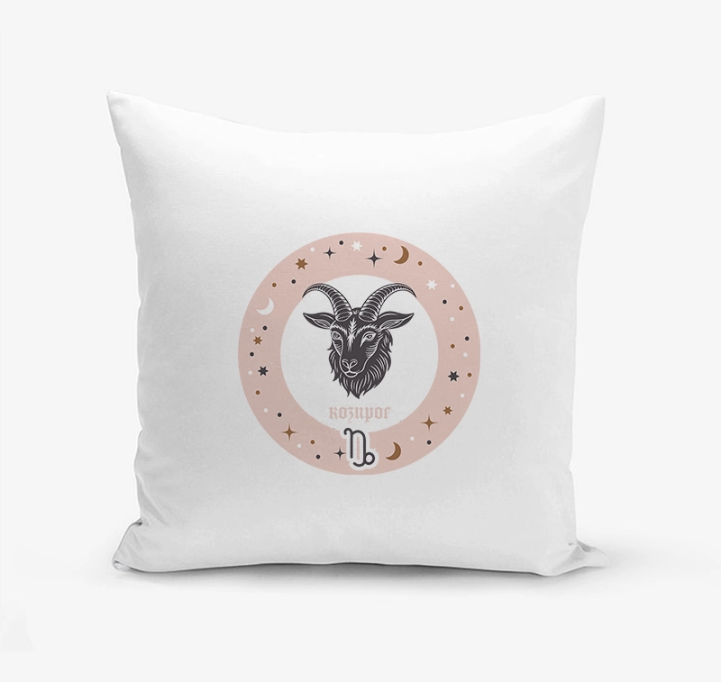 Възглавница РОЗОВ КОЗИРОГ | shop.qrmedia.bg