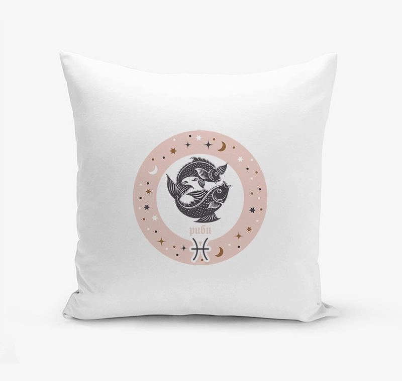 Възглавница РОЗОВИ РИБИ | shop.qrmedia.bg