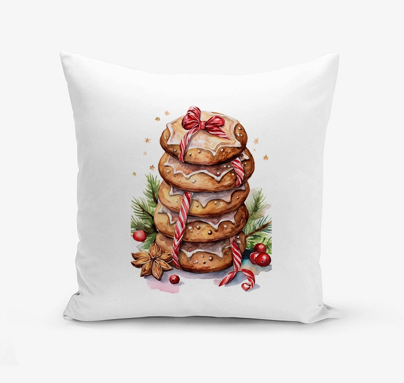 Възглавница Коледени бисквитки | shop.qrmedia.bg
