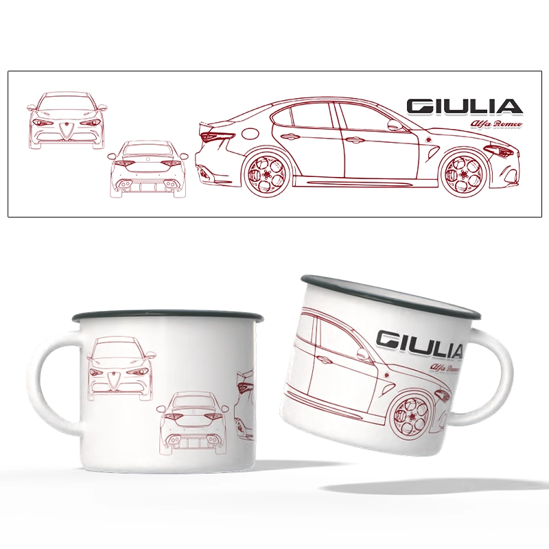 Метално канче ALFA ROMEO GIULIA | shop.qrmedia.bg