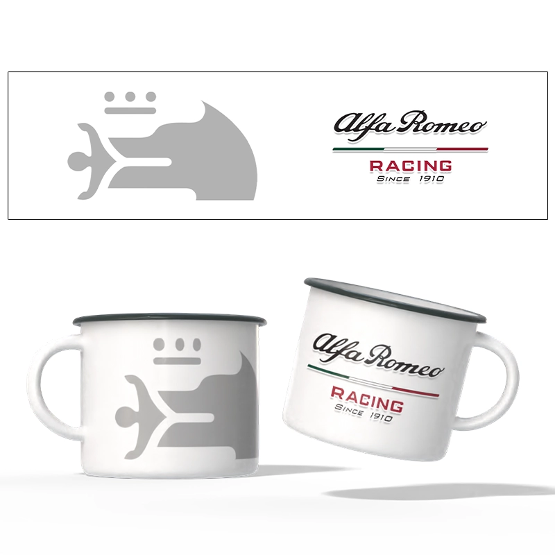 Метално канче ALFA ROMEO RACING | shop.qrmedia.bg