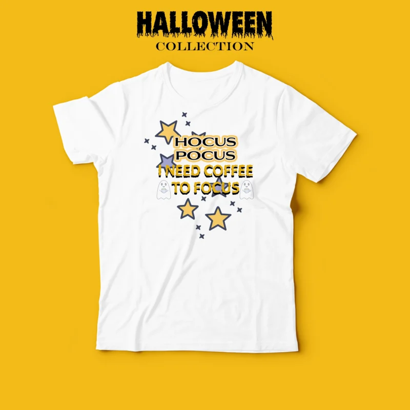 Тениска HALLOWEEN HOCUS POCUS \ shop.qrmedia.bg