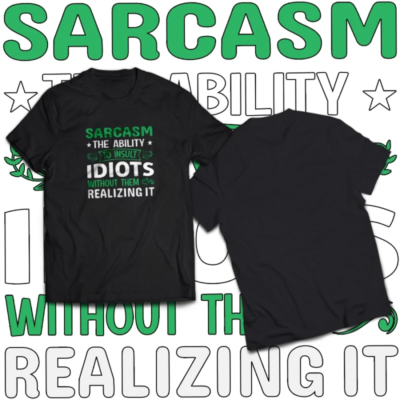 Тениска NATIONAL SARCASM CLUB - 02 | www.shop.qrmedia.bg