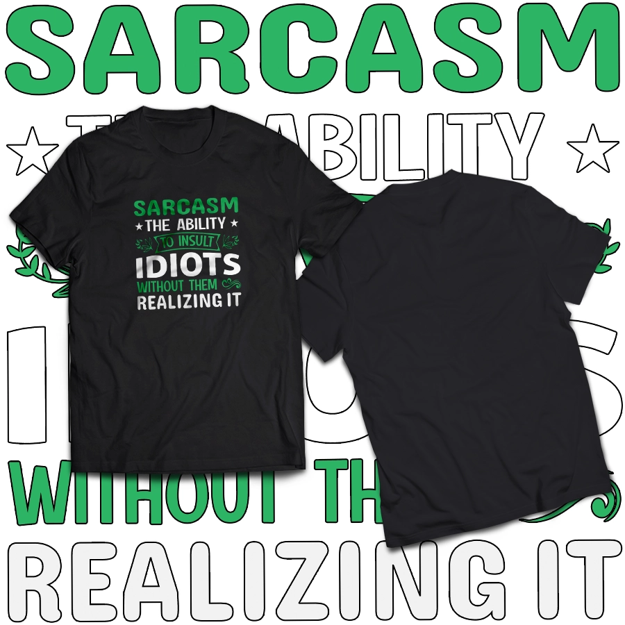 Тениска NATIONAL SARCASM CLUB - 02 | www.shop.qrmedia.bg