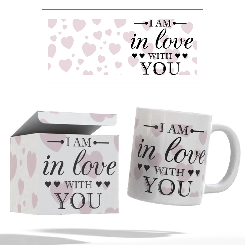 Чаша и кутия Valentine's Day - 01 | shop.qrmedia.bg