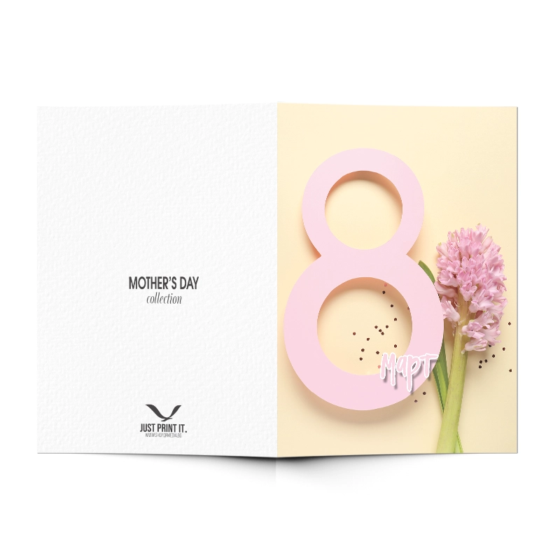 Поздравителна картичка 8 МАРТ - 12 | shop.qrmedia.bg