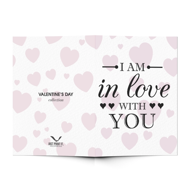 Поздравителна картичка Valentine's Day - 01 | shop.qrmedia.bg