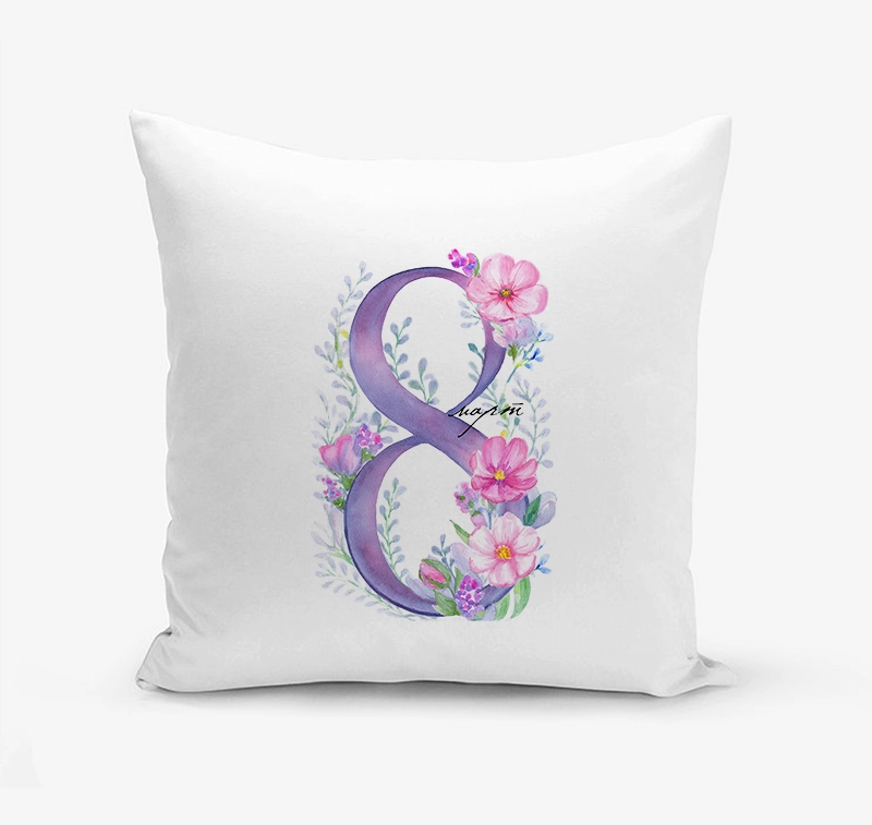 Възглавница 8 МАРТ - 02 | shop.qrmedia.bg