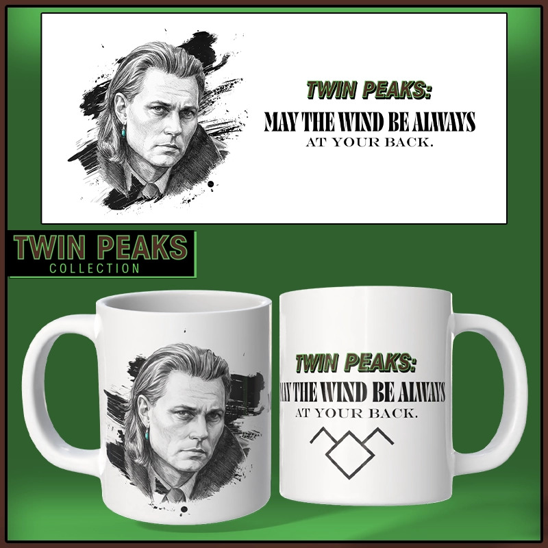 Чаша TWIN PEAKS - 14 | shop.qrmedia.bg