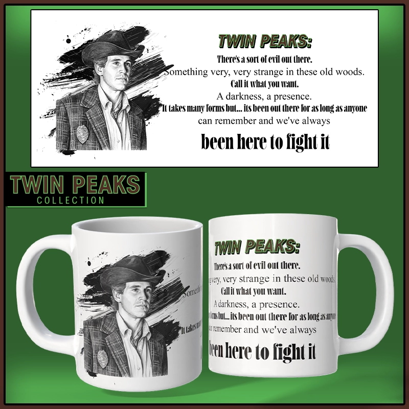 Чаша TWIN PEAKS - 15 | shop.qrmedia.bg