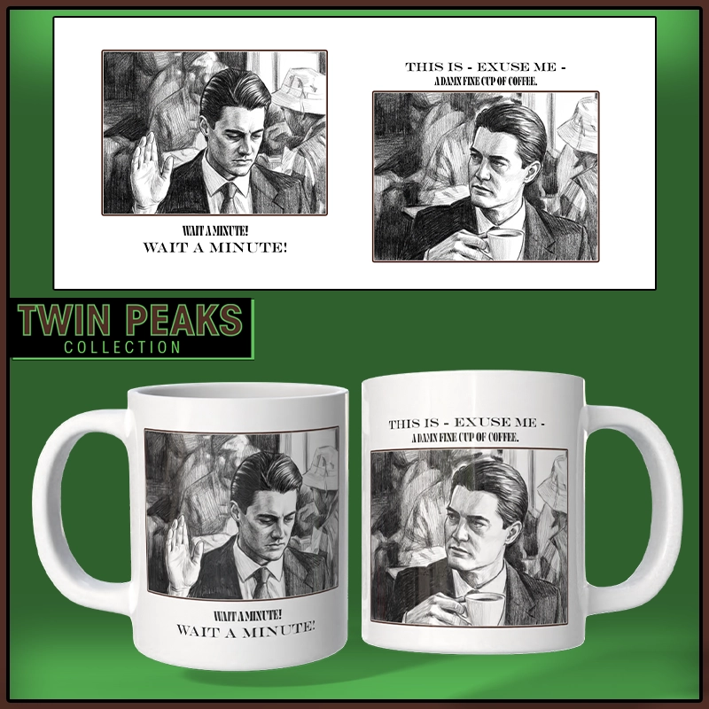 Чаша TWIN PEAKS - 18 | shop.qrmedia.bg