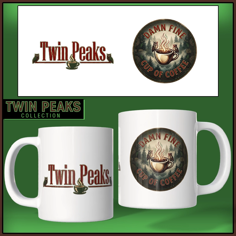 Чаша TWIN PEAKS - 21 | shop.qrmedia.bg