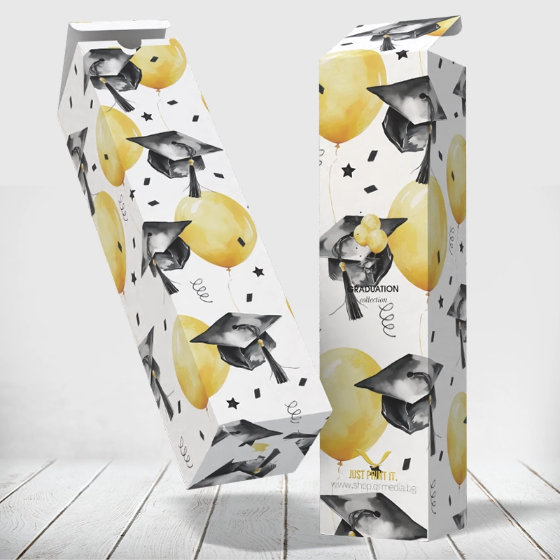 Кутия за вино ДИПЛОМИРАНЕ 01 | shop.qrmedia.bg