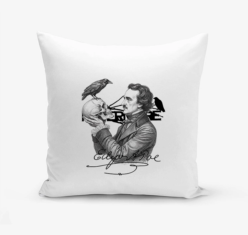 Възглавница ЕДГАР АЛЪН ПО | shop.qrmedia.bg