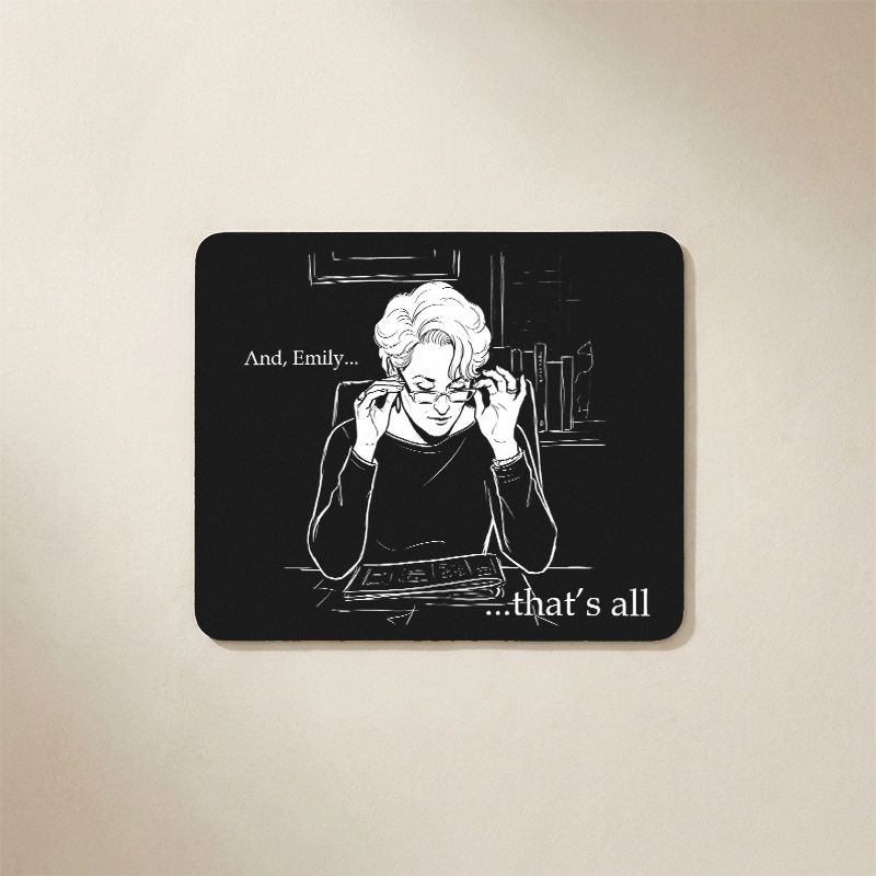 Подложка за мишка The devil wears Prada | shop.qrmedia.bg