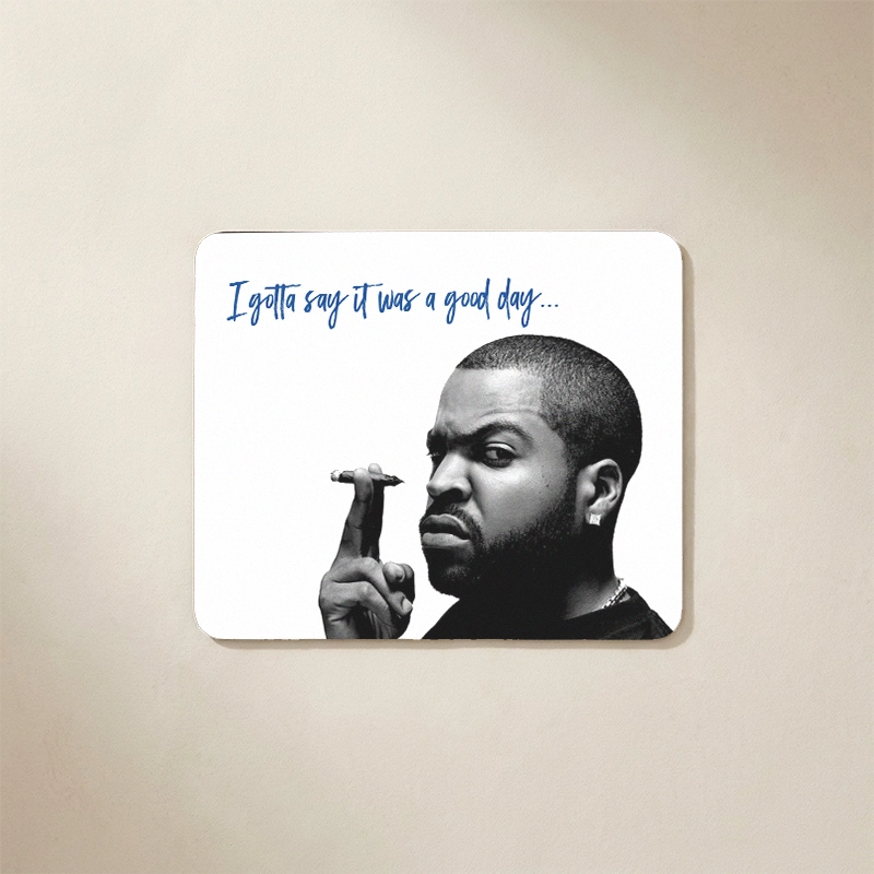 Подложка за мишка - Ice Cube | shop.qrmedia.bg