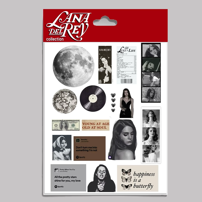 Стикери Lana Del Rey - 01 | shop.qrmedia.bg