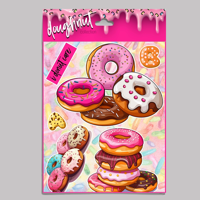 Стикери ДОНЪТИ - 01 | shop.qrmedia.bg