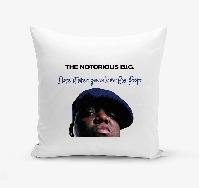Възглавница The Notorious B.I.G. | shop.qrmedia.bg